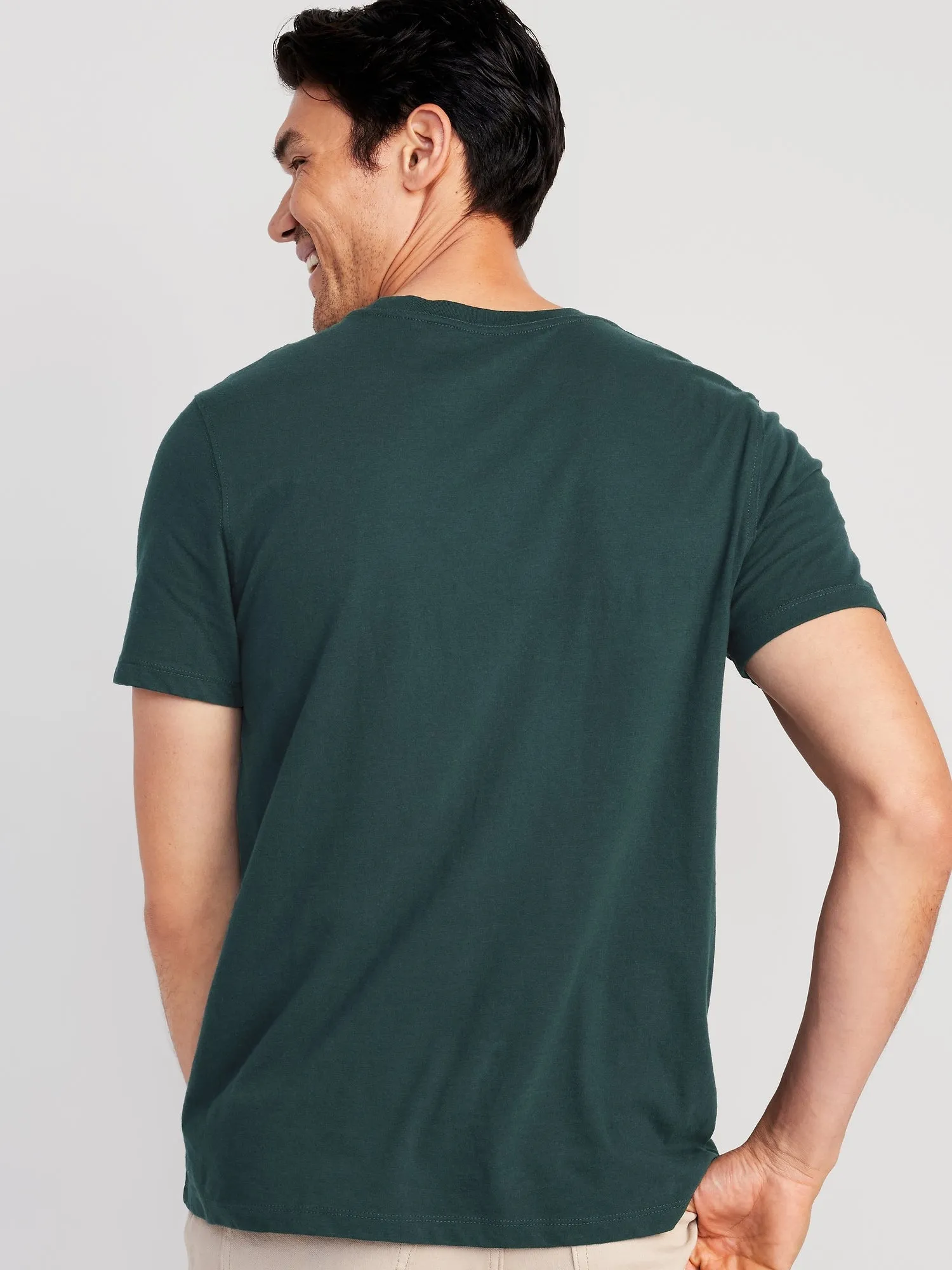 Soft-Washed Crew-Neck T-Shirt for Men