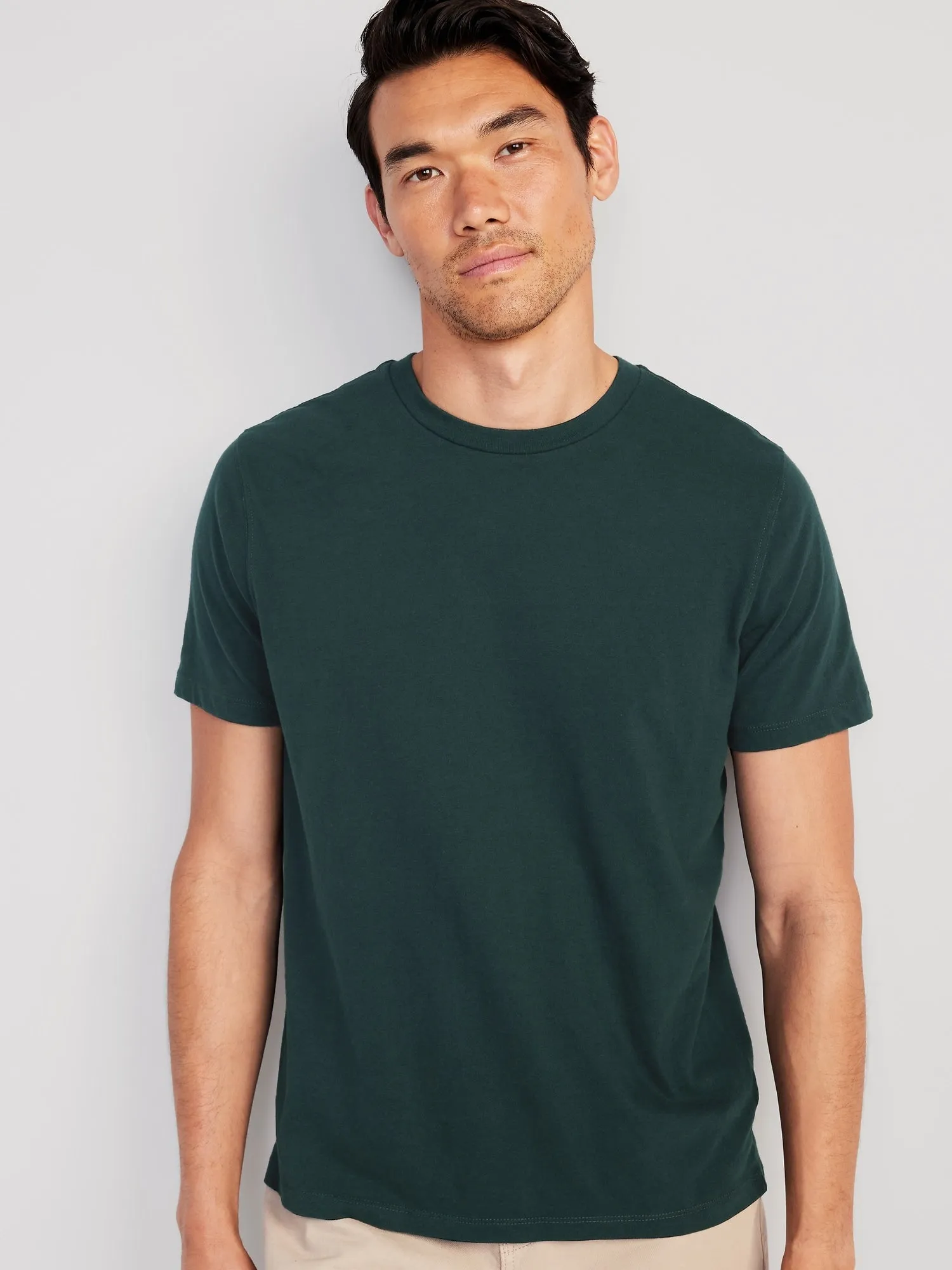 Soft-Washed Crew-Neck T-Shirt for Men