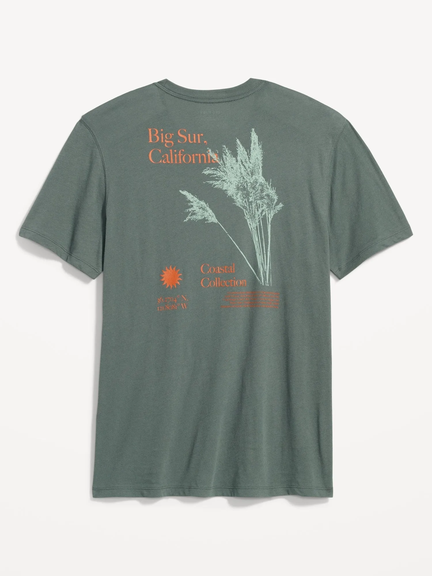 Soft-Washed Graphic T-Shirt for Men