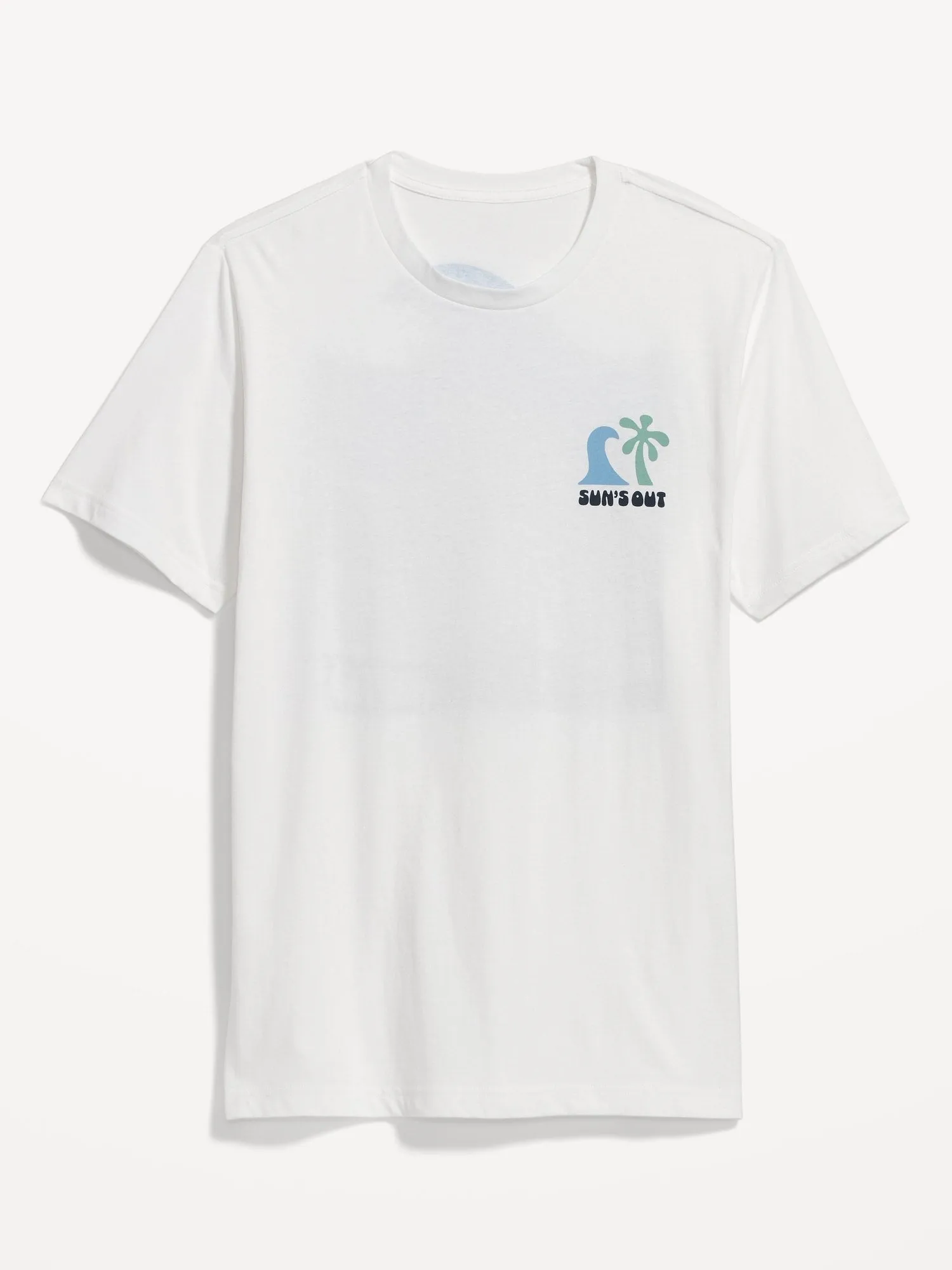 Soft-Washed Graphic T-Shirt For Men