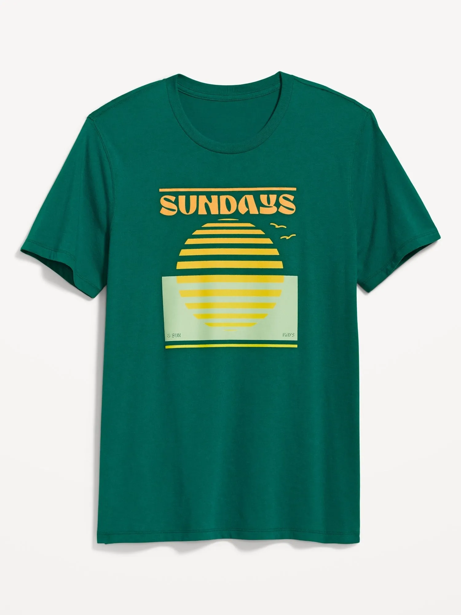 Soft-Washed Graphic T-Shirt for Men