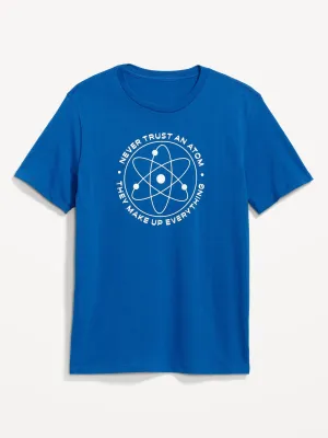 Soft-Washed Graphic T-Shirt for Men