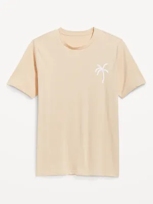 Soft-Washed Graphic T-Shirt for Men