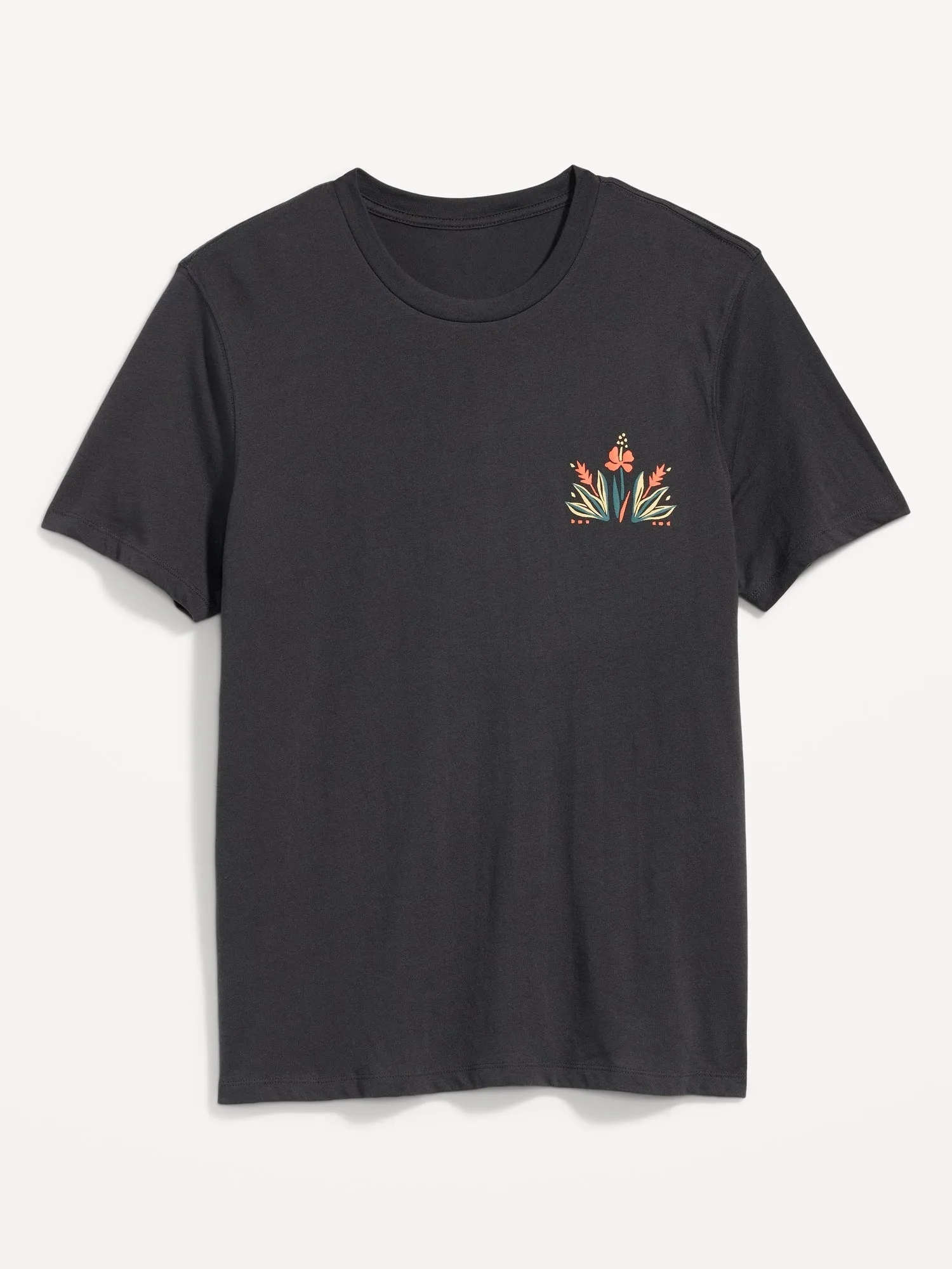 Soft-Washed Graphic T-Shirt For Men