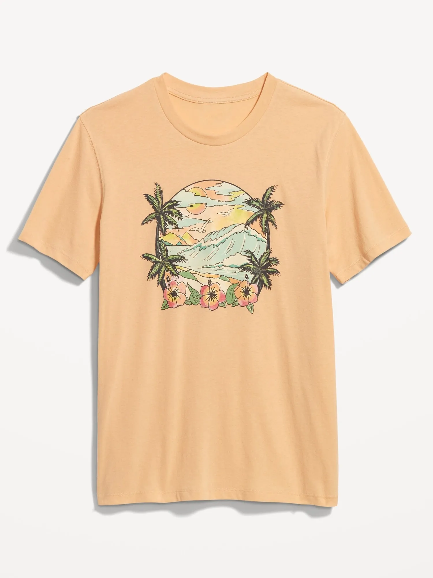 Soft-Washed Graphic T-Shirt for Men