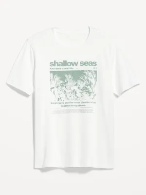 Soft-Washed Graphic T-Shirt for Men