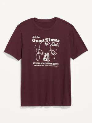 Soft-Washed Graphic T-Shirt for Men