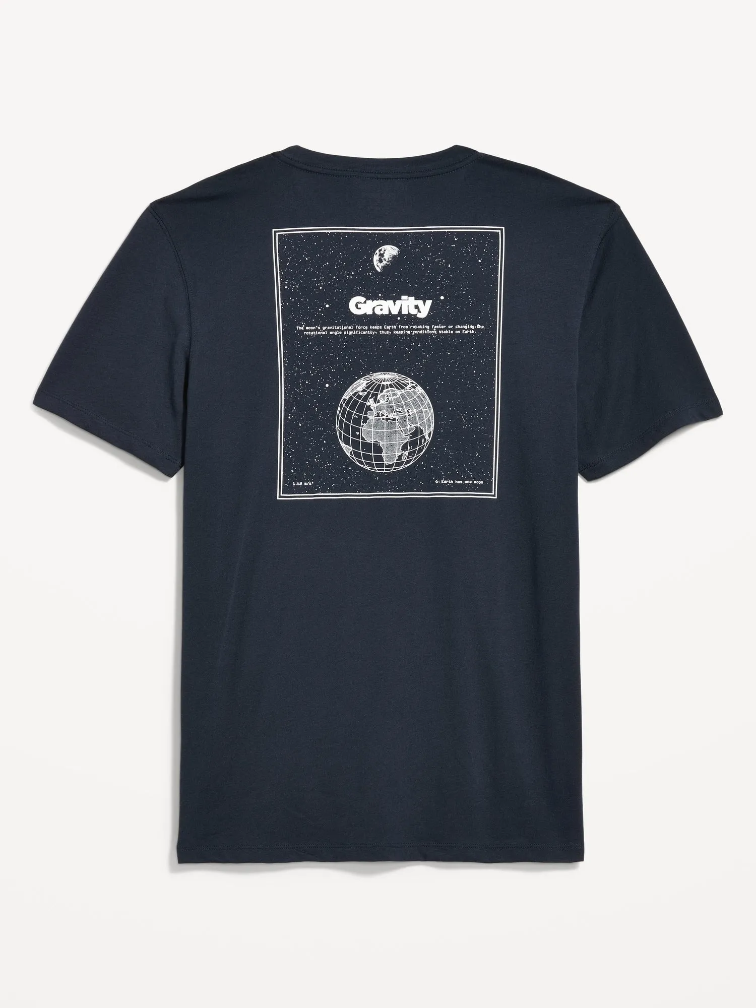 Soft-Washed Logo Graphic T-Shirt for Men