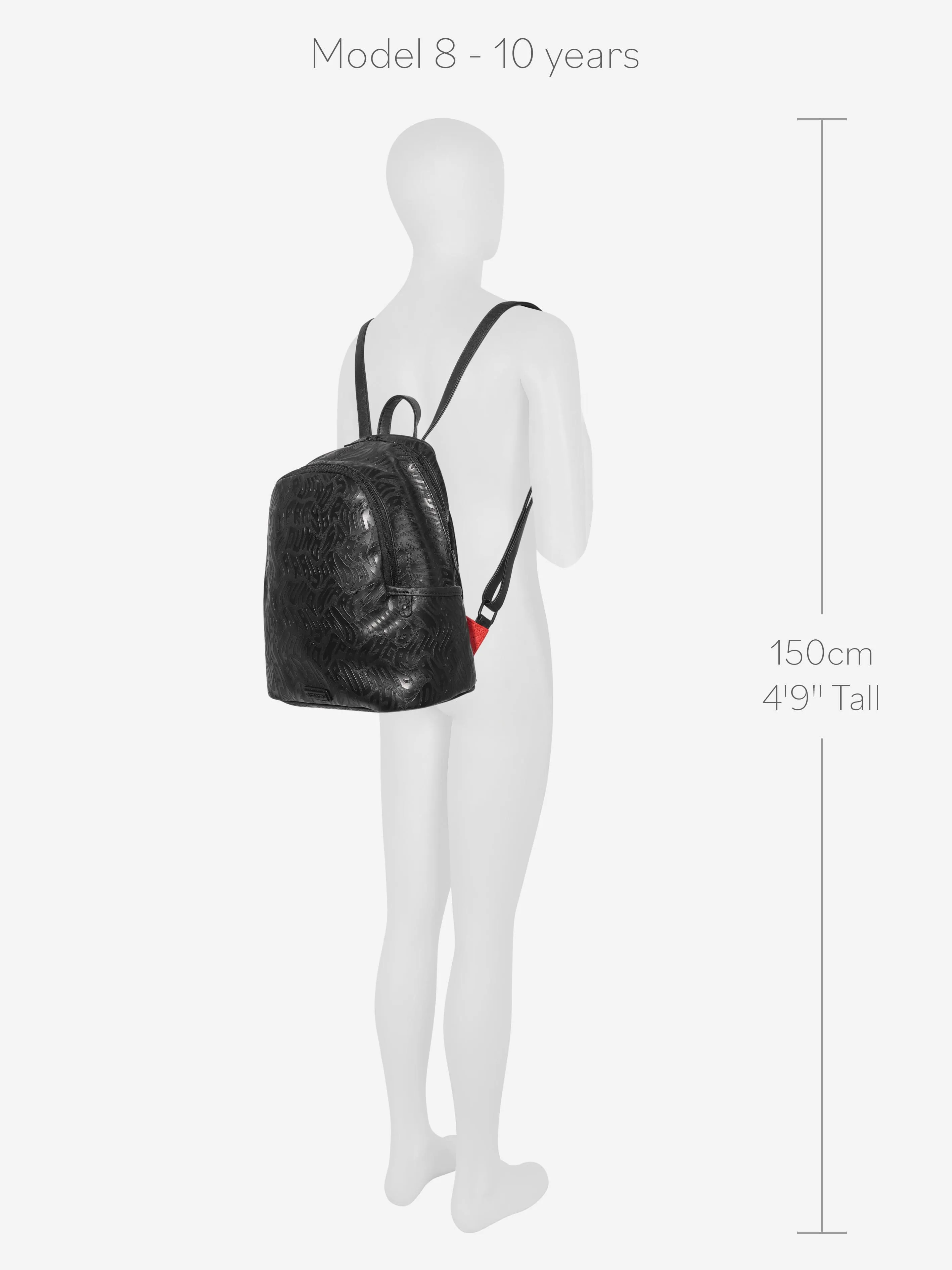 Sprayground Kids Infiniti OD Savage Backpack in Grey (29cm)
