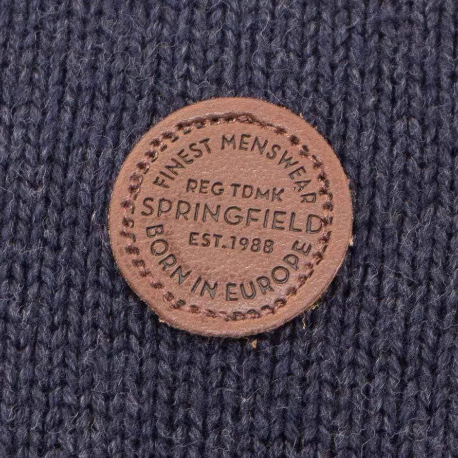 Springfield Half Zip Striped Jumper