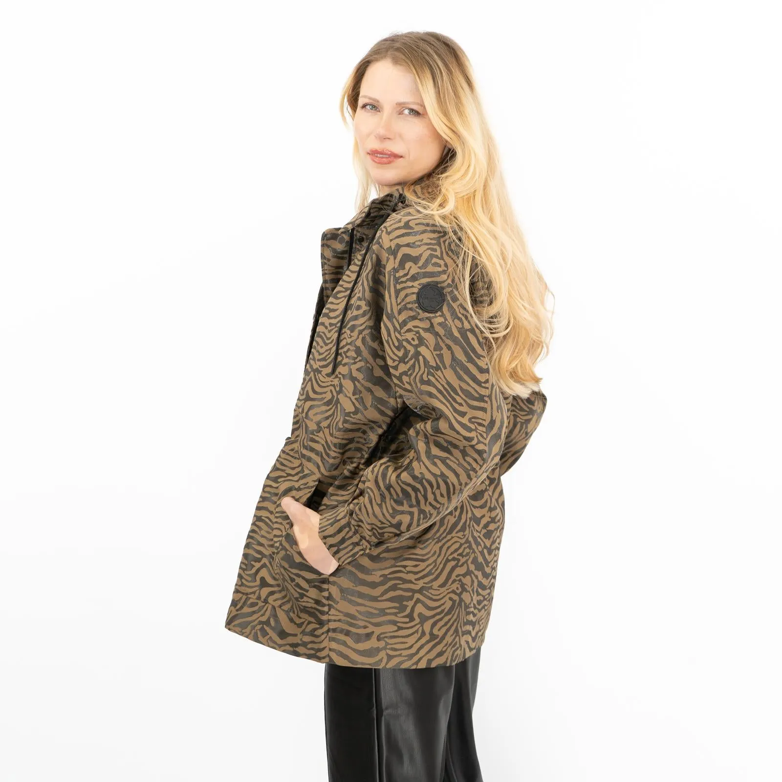 Ted Baker Neina Womens Raincoat Animal Print
