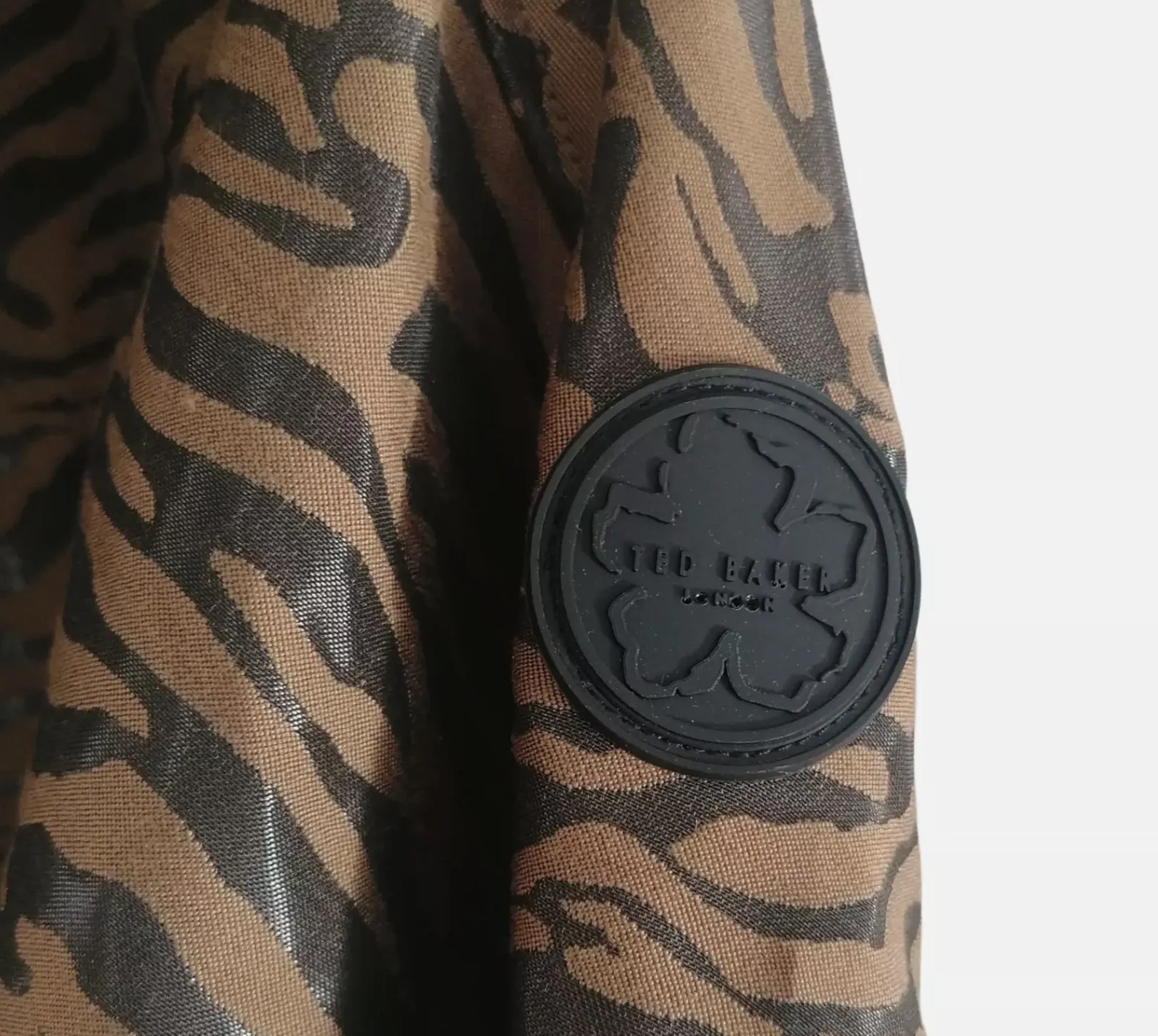 Ted Baker Neina Womens Raincoat Animal Print