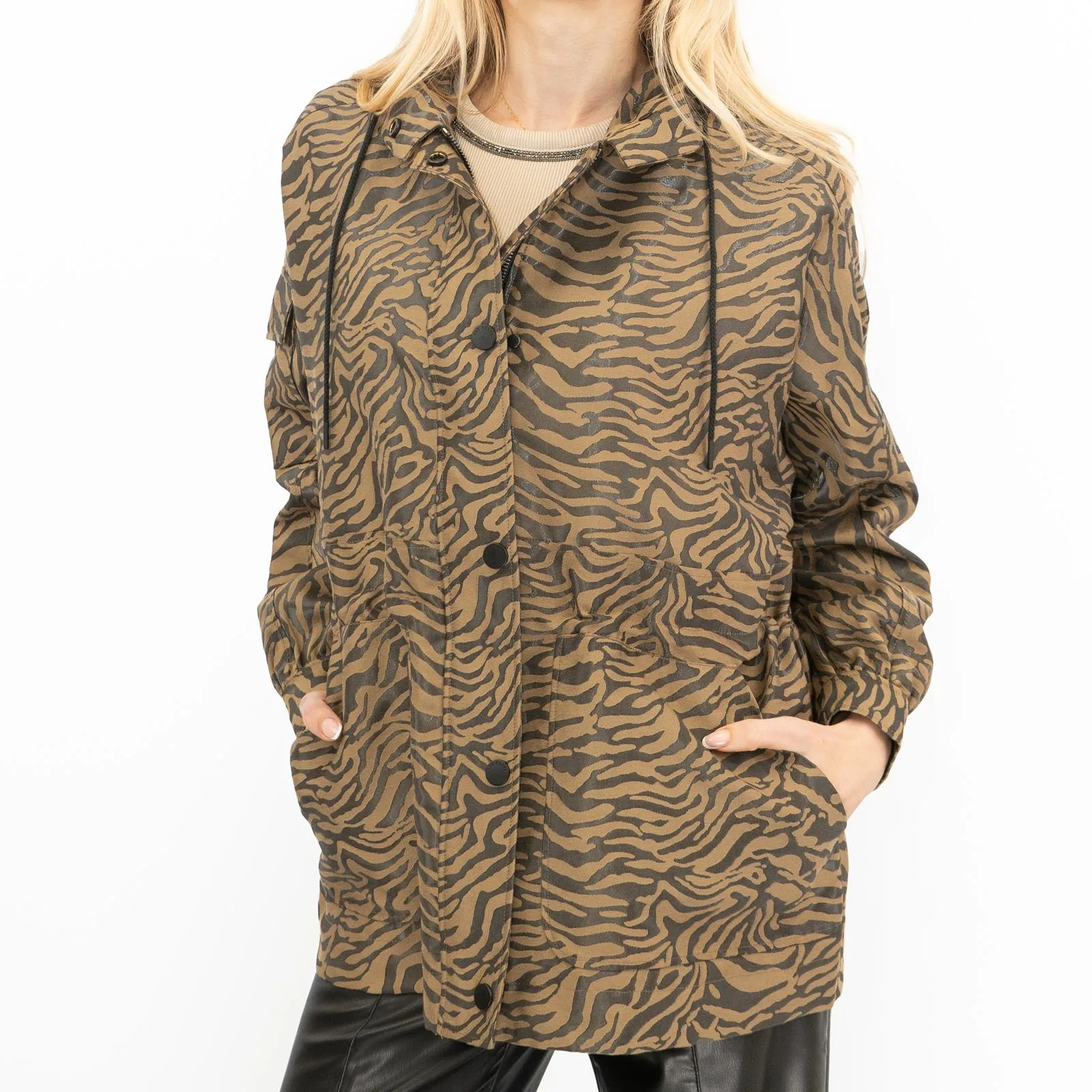 Ted Baker Neina Womens Raincoat Animal Print