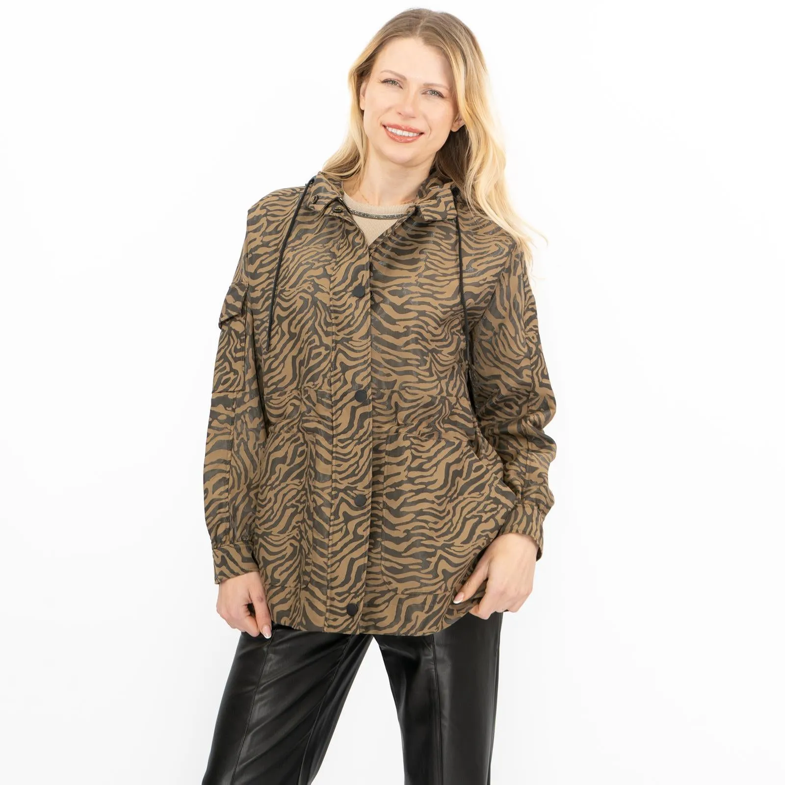Ted Baker Neina Womens Raincoat Animal Print