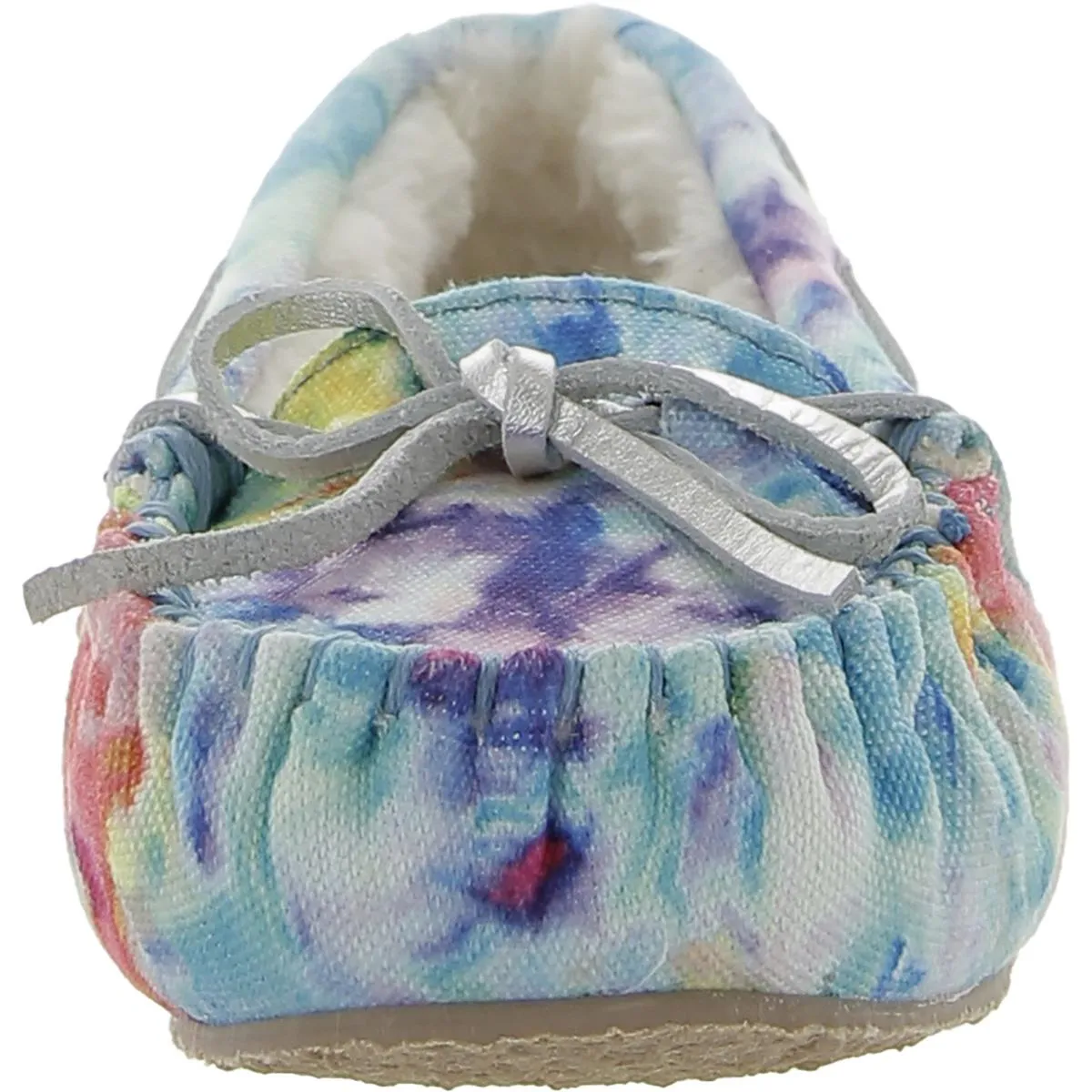 Tie Dye Cassie Girls Flat Moccasins