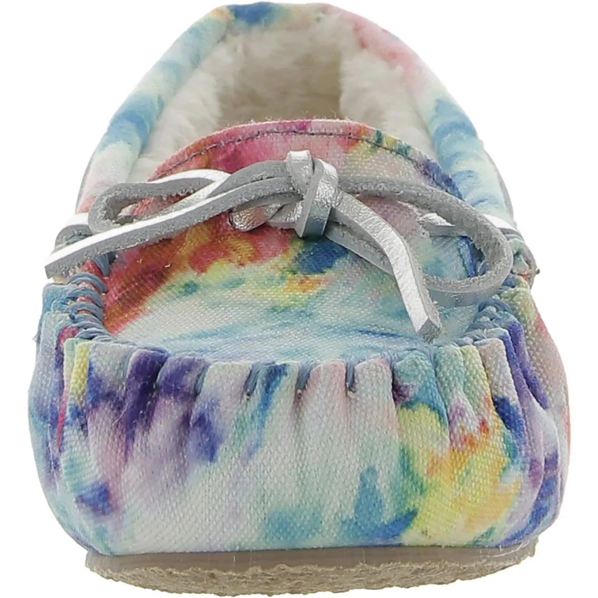 Tie Dye Cassie Girls Flat Moccasins