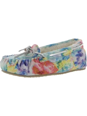 Tie Dye Cassie Girls Flat Moccasins