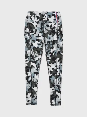 Tommy Hilfiger High Rise Camo Print Leggings - Women
