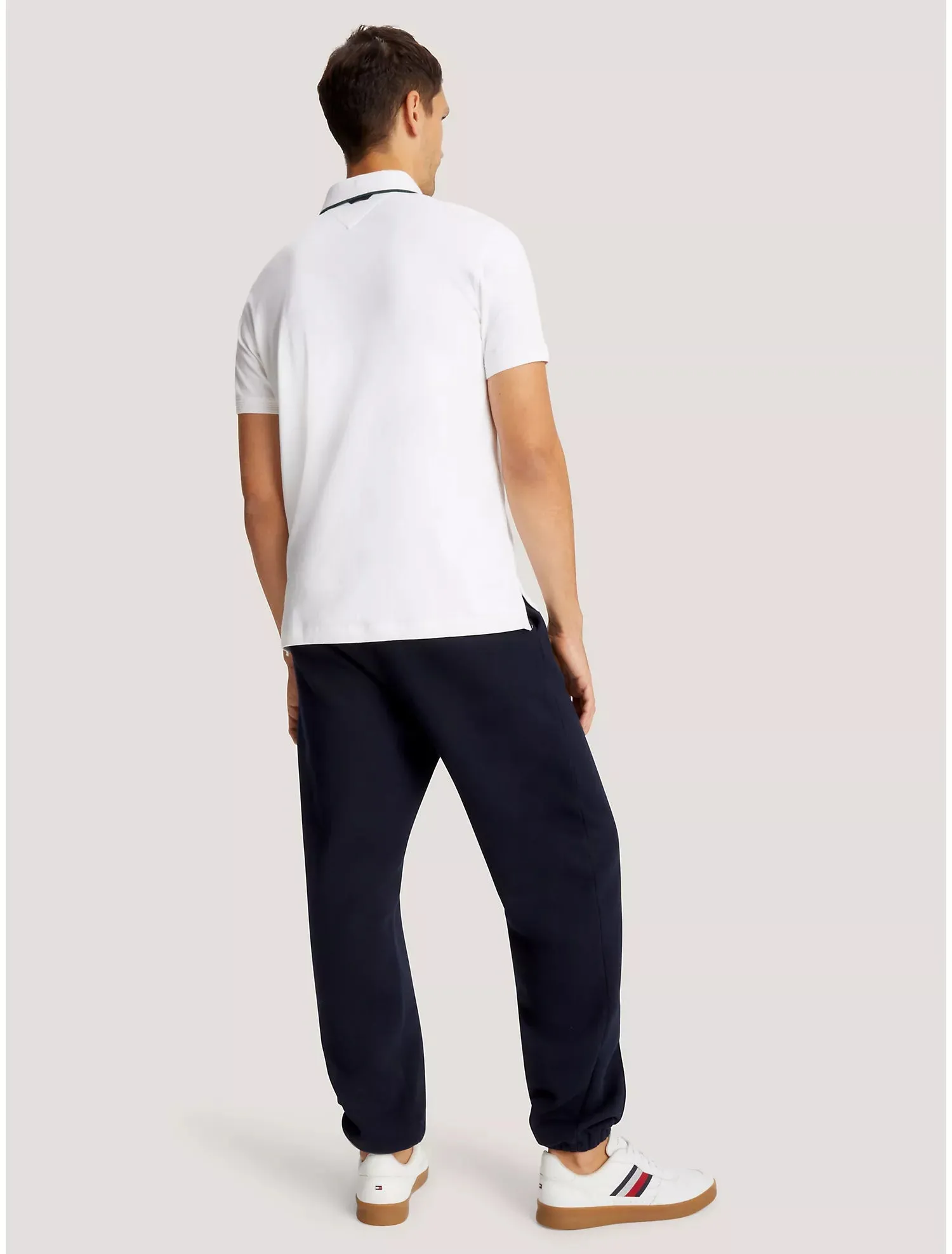 Tommy Hilfiger Regular Fit Interlock Zip Polo - Men