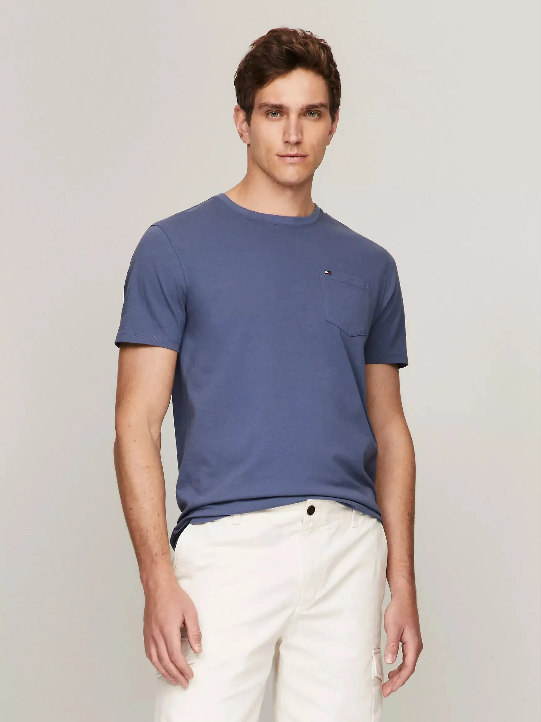 Tommy Hilfiger Solid Pocket T-Shirt - Men