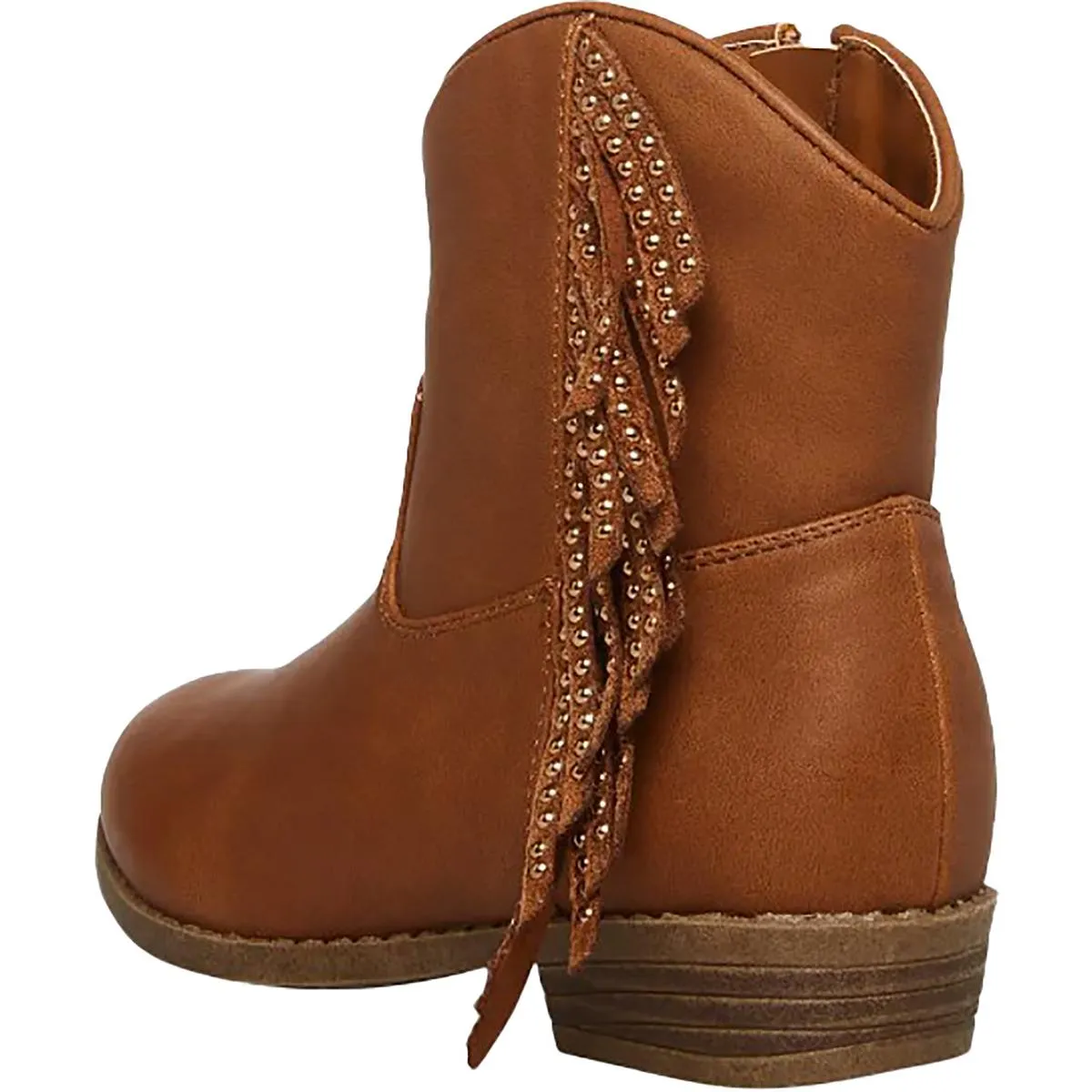 Twillaa Girls Fringe Mid-Calf Boots