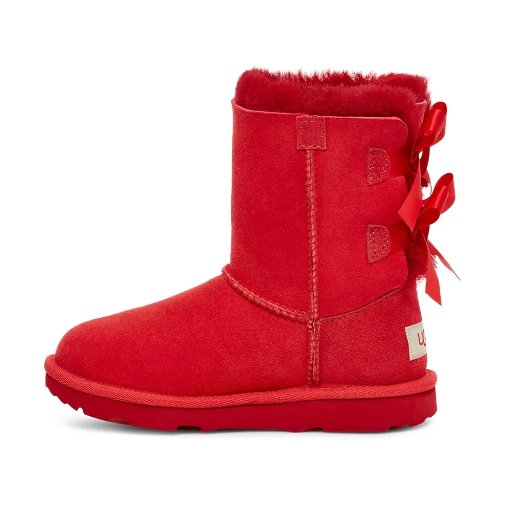UGG Bailey Bow II Samba Red  1017394K-SBR Grade-School