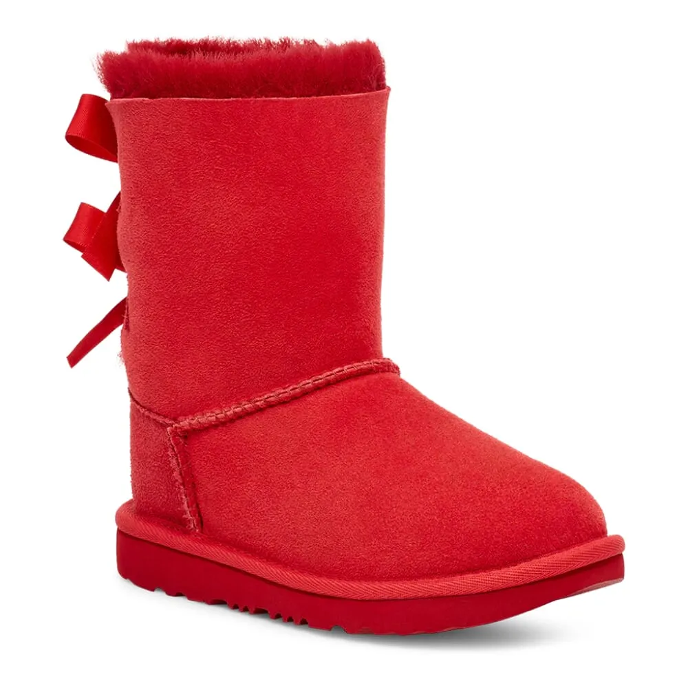 UGG Bailey Bow II Samba Red  1017394K-SBR Grade-School