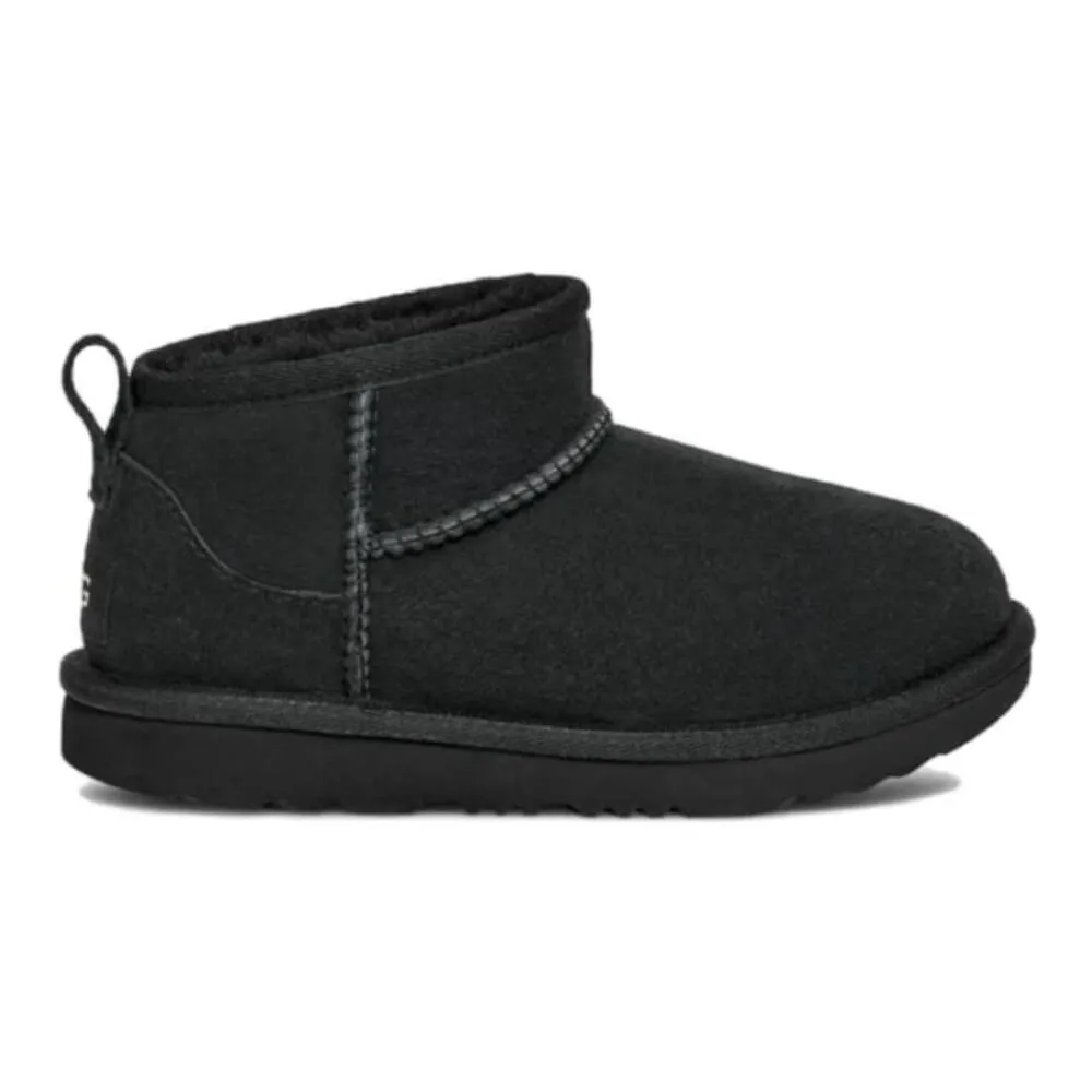 UGG Classic Ultra Mini Black  1130750-BLK Pre-School