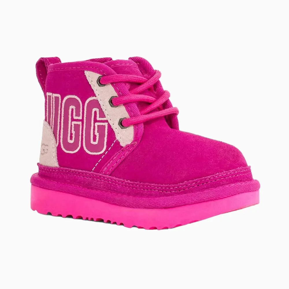 UGG Neumel Graphic Outline Pink Multi  1130787K-PKMU Grade-School