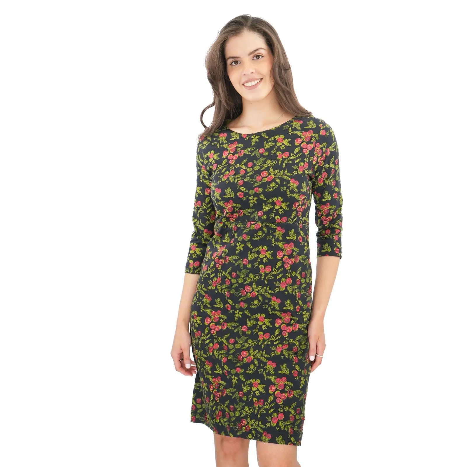 Weird Fish Black Katie Sparkle Dress