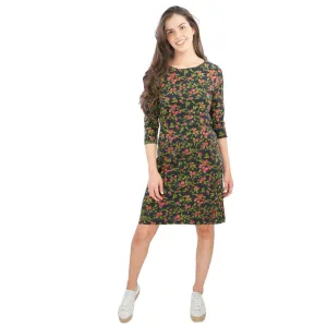 Weird Fish Black Katie Sparkle Dress