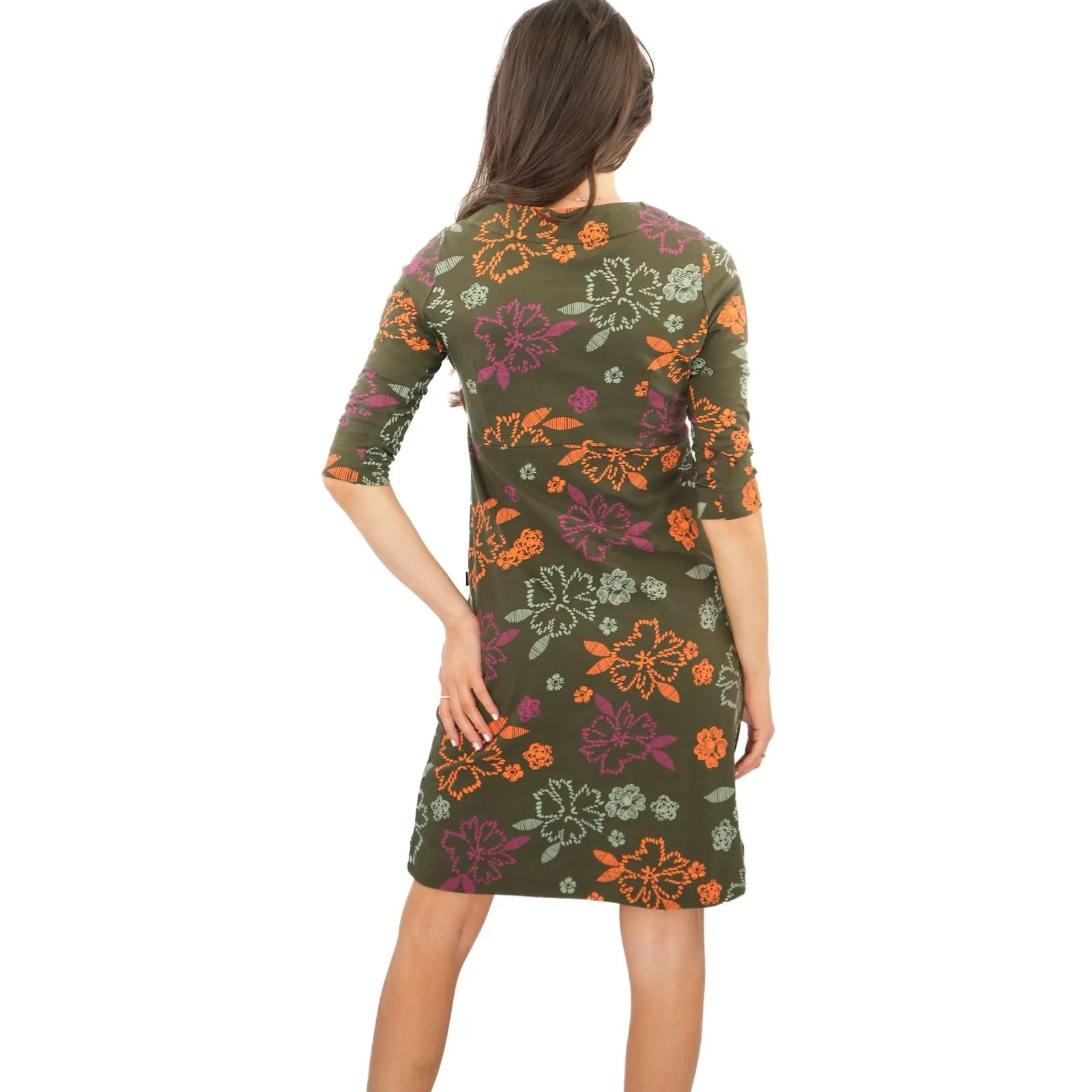 Weird Fish Green Starshine Dress