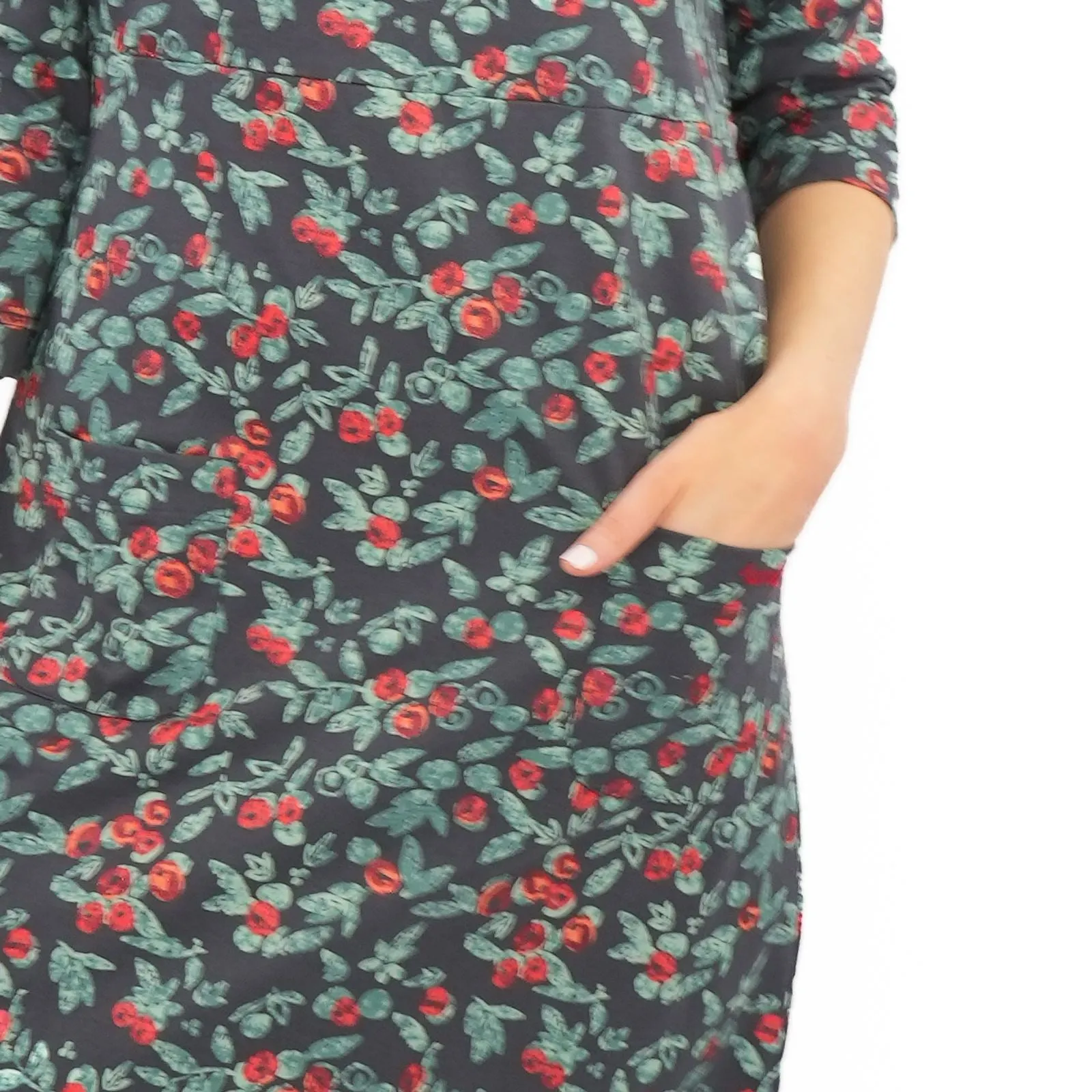 Weird Fish Navy Markle Sparkle Dress