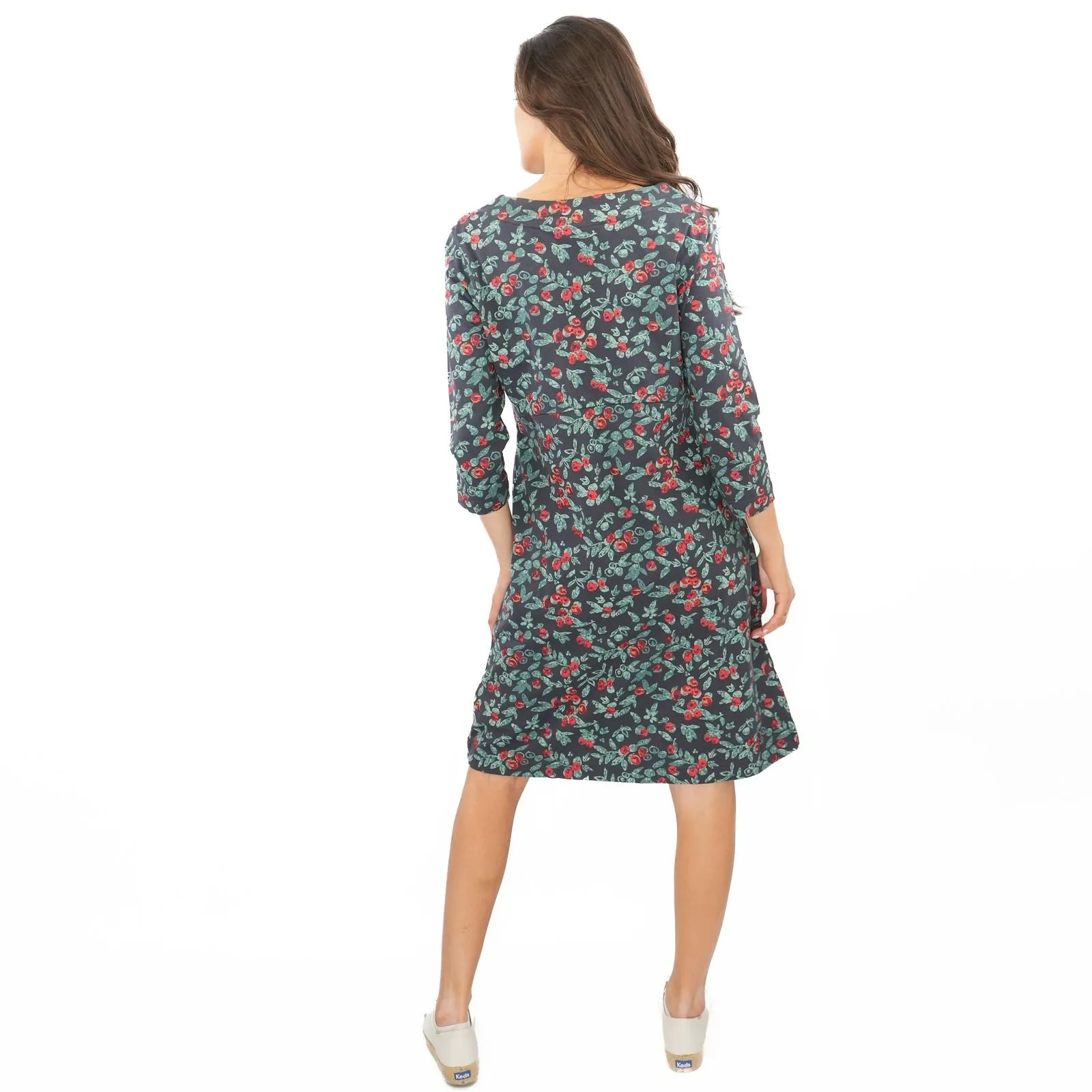 Weird Fish Navy Markle Sparkle Dress