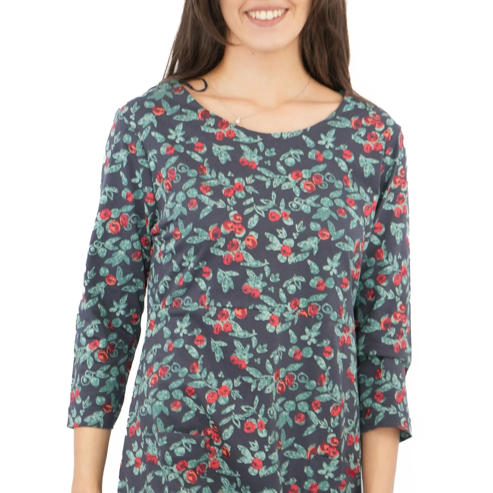 Weird Fish Navy Markle Sparkle Dress