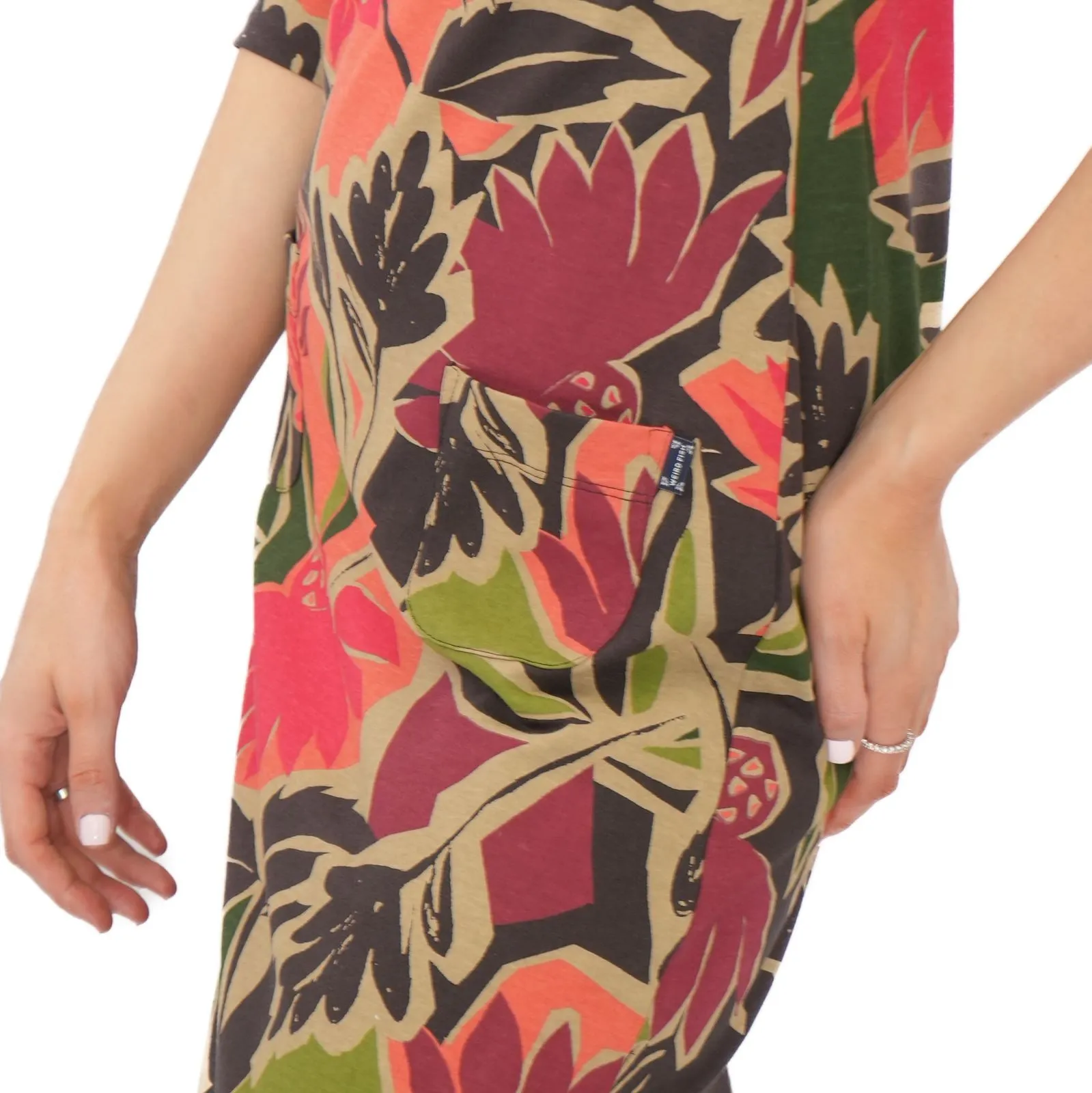 Weird Fish Pink Starshine Dress