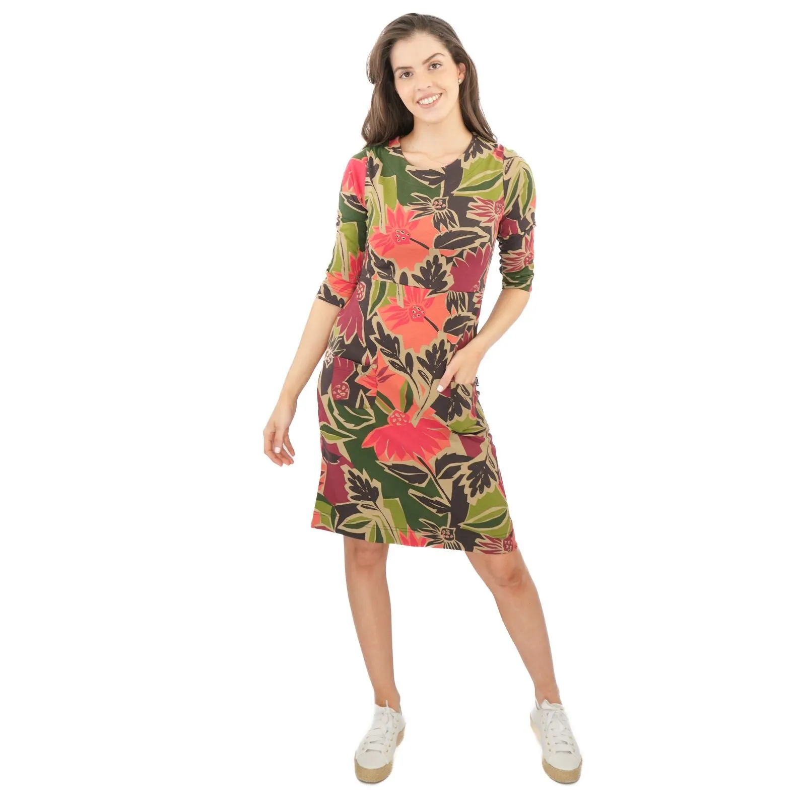 Weird Fish Pink Starshine Dress