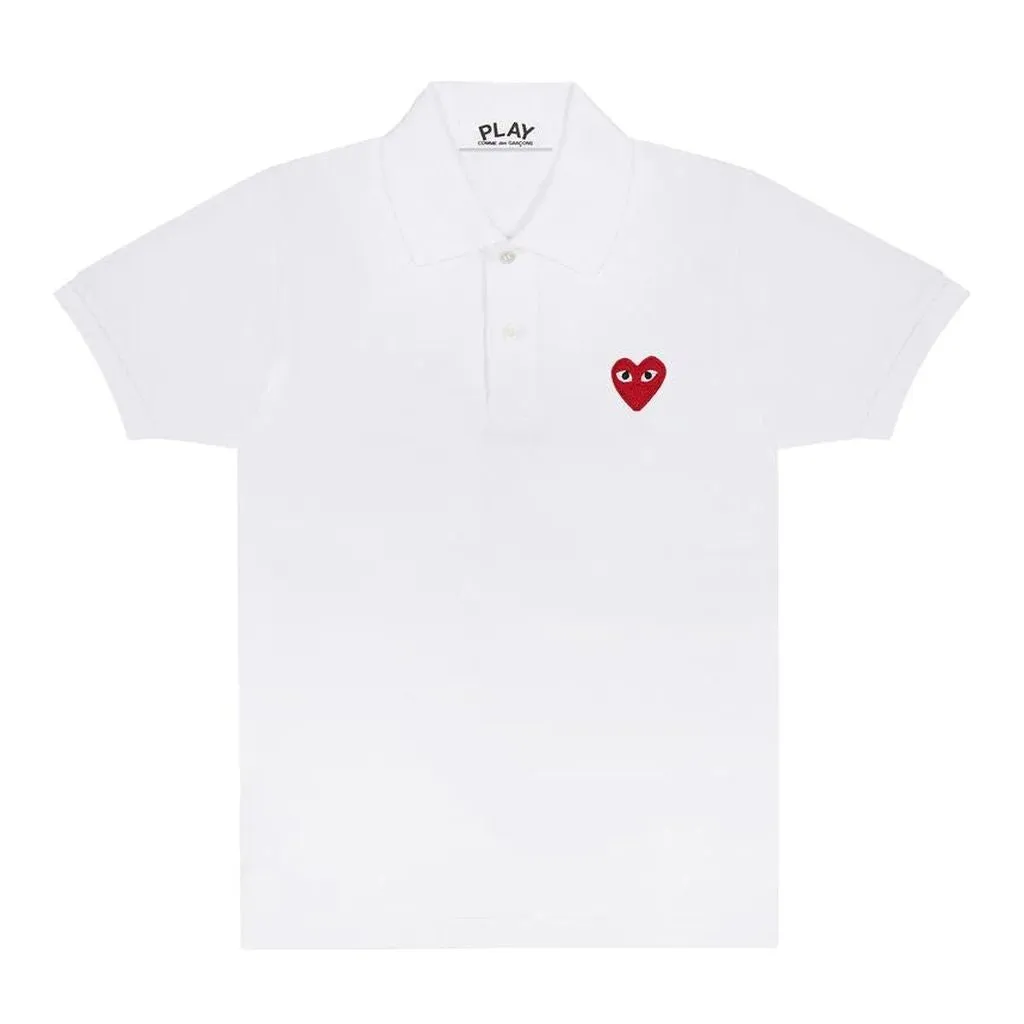 White Heart Polo