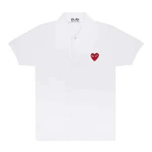 White Heart Polo