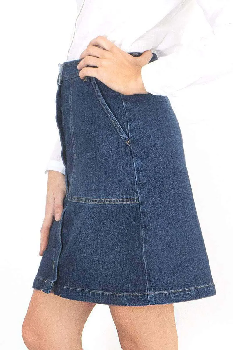 White Stuff Canterbury Denim Short Skirt