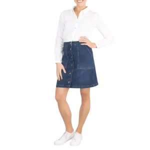 White Stuff Canterbury Denim Short Skirt