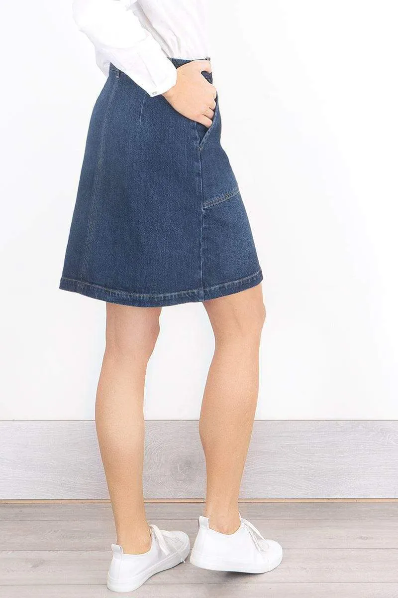 White Stuff Canterbury Denim Short Skirt