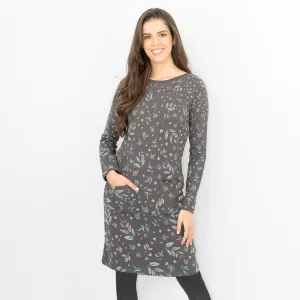 White Stuff Fleur Jacquard Jersey Dress