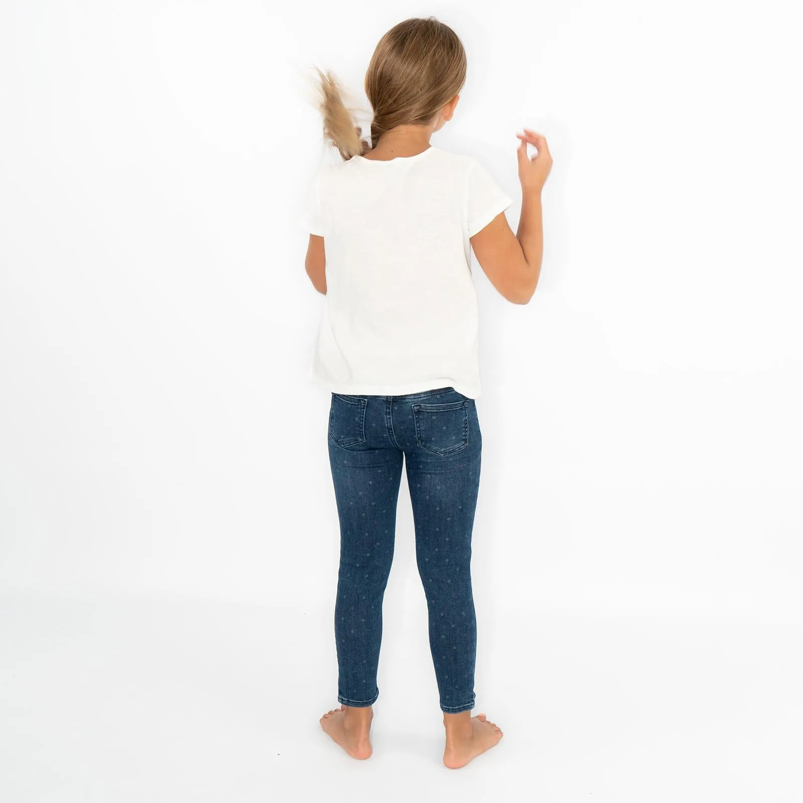 White Stuff Girls Stretch Elasticated Denim Jade Jegging Jean