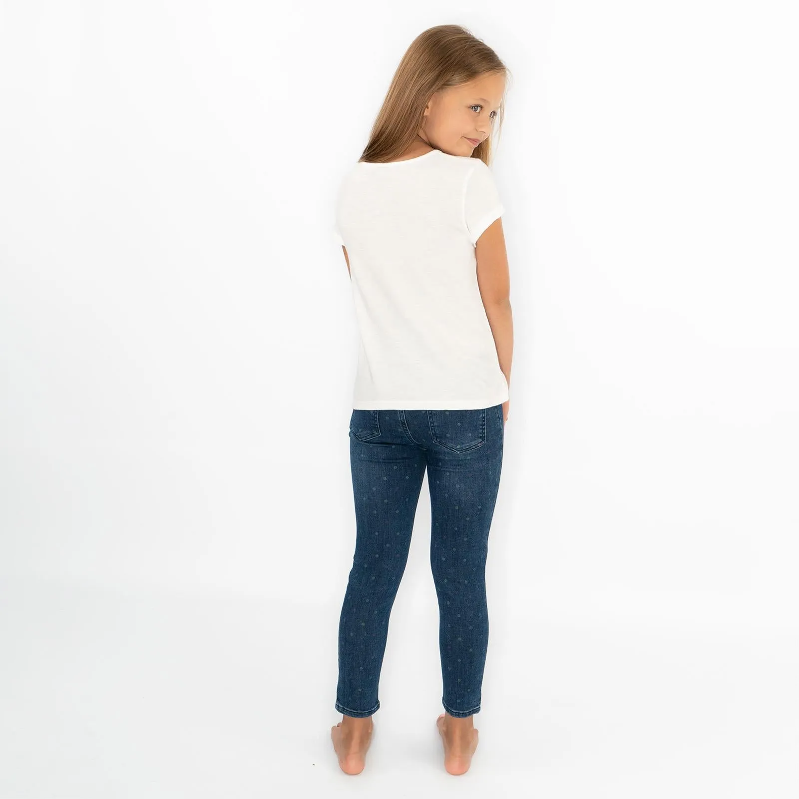White Stuff Girls Stretch Elasticated Denim Jade Jegging Jean