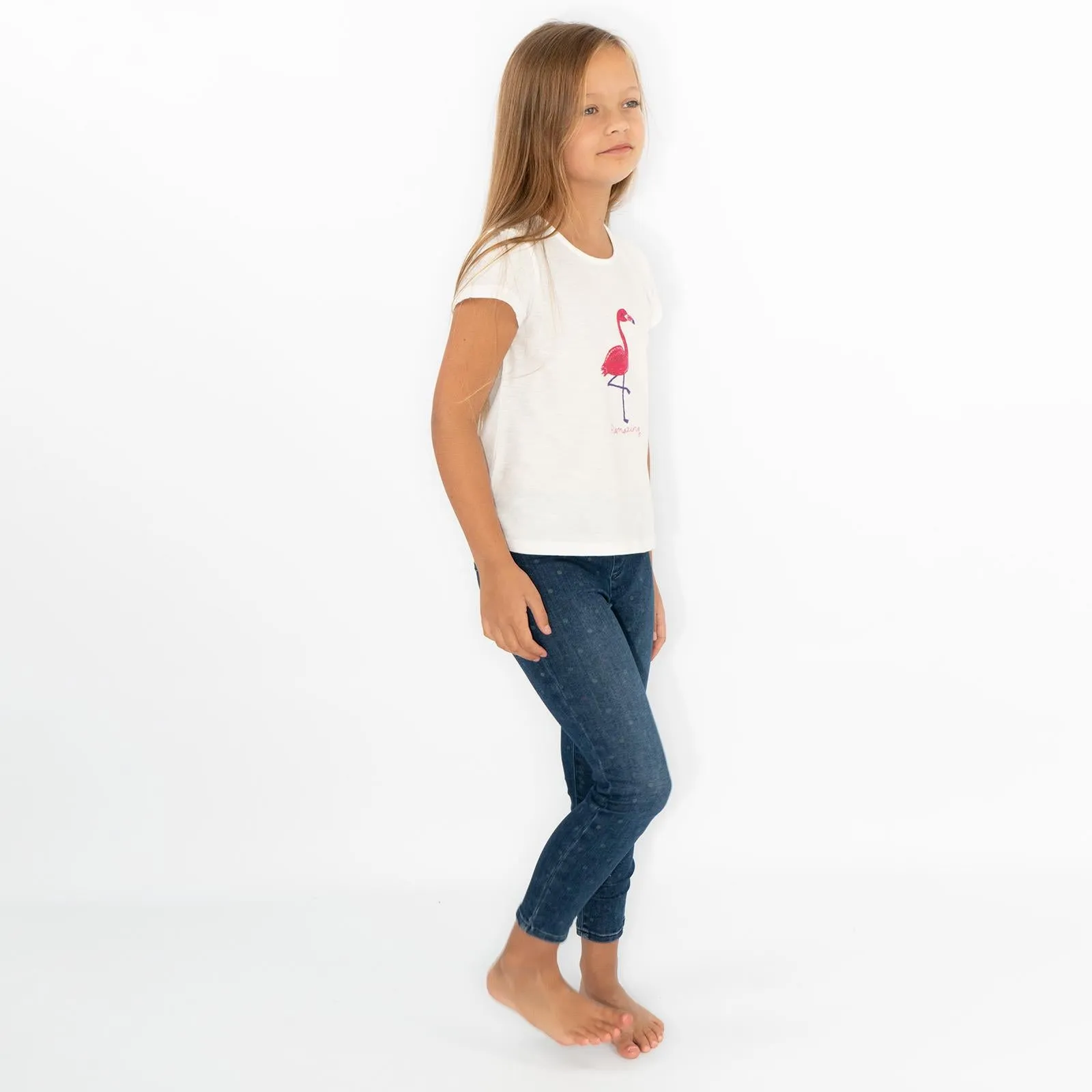 White Stuff Girls Stretch Elasticated Denim Jade Jegging Jean