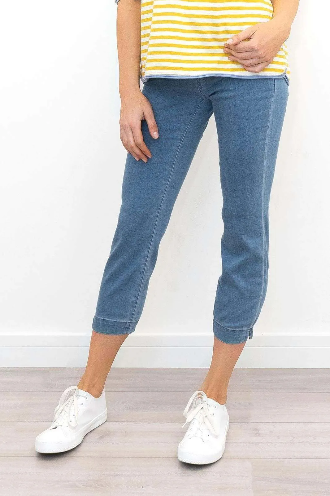 White Stuff Isla Cropped Skinny Stretch Leggings in 3 Colours