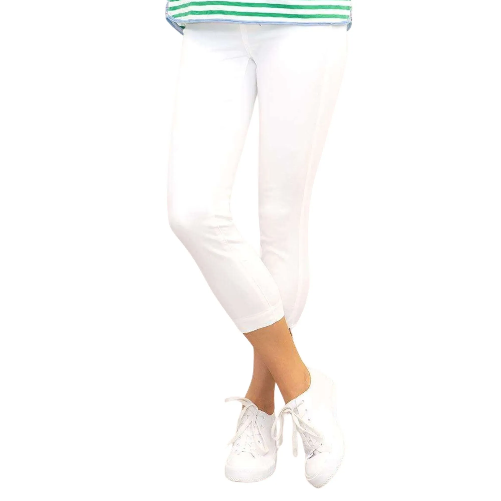 White Stuff Isla Cropped Skinny Stretch Leggings in 3 Colours