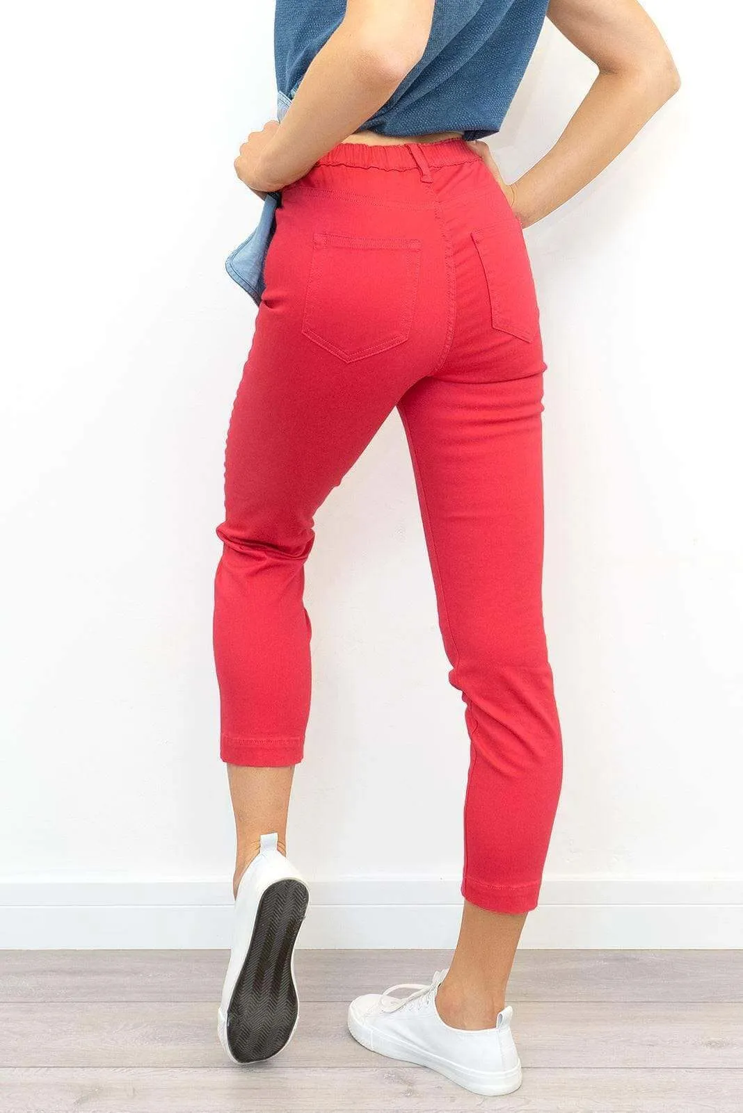 White Stuff Isla Cropped Skinny Stretch Leggings in 3 Colours