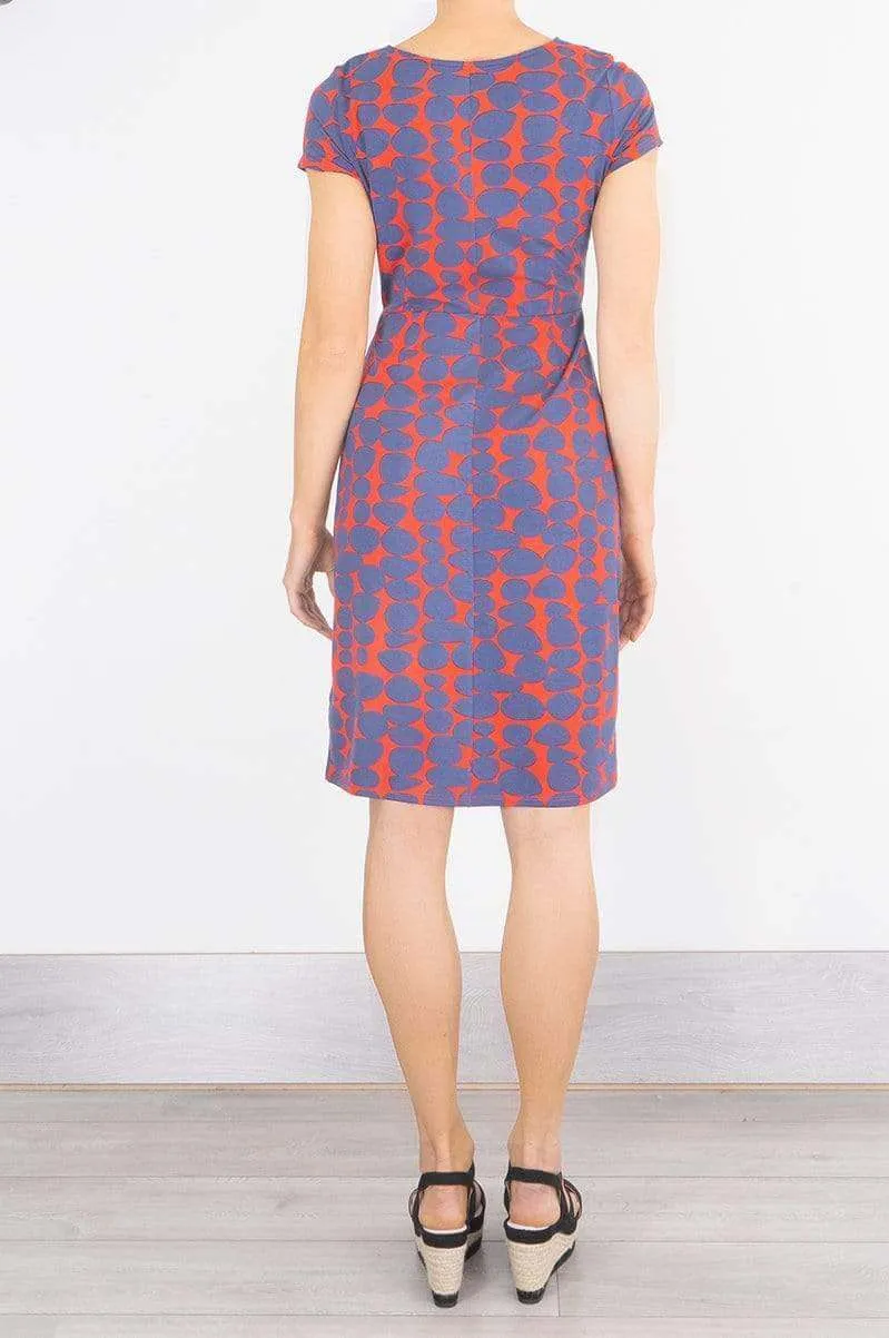 White Stuff Red Short Sleeve Jersey Short Dress